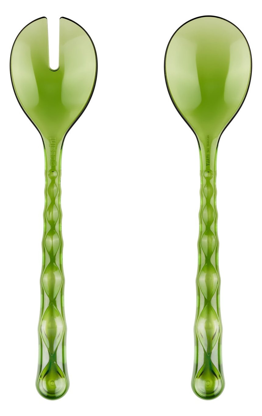 Guzzini VANITY Salatbesteck Water lily green