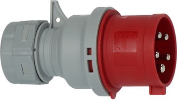 Brennenstuhl 1081050020 - Grau - Rot - 5P - Kunststoff - IP44 - 400 V - 32 A von LumaTech