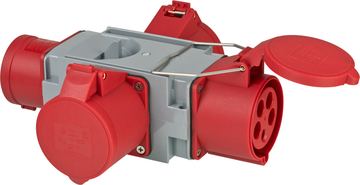 Brennenstuhl 1081670 - 400 V - 32 A - Grau - Rot - IP44 - 200 mm - 252 mm von LumaTech