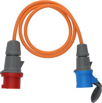 Brennenstuhl 1132970025 - 1,5 m - Draußen - IP44 - Ölbeständig - Blau - Grau - Orange - Rot - 400 V von LumaTech