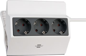 Brennenstuhl 1150070 - 3 m - 3 AC-Ausgänge - Indoor - IP20 - Anthrazit - Weiß - 16 A von LumaTech