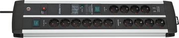 Brennenstuhl 1392000232 - 3 m - Drinnen - Type E/F - IP20 - Schwarz - Silber - 14 AC-Ausgänge von LumaTech
