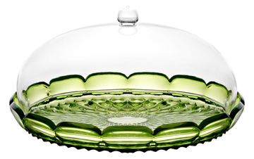 Guzzini VANITY Tortenglocke Water lily green von LumaTech