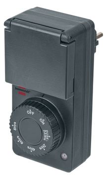 Brennenstuhl DDT IP44 - Timer - Anthrazit von LumaTech