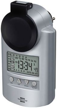 Brennenstuhl Primera-Line Weekly Timer DT IP 44 - Silber von LumaTech