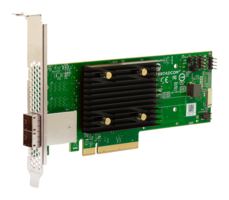 BROADCOM HBA 9500-8e Tri-Mode - Speicher-Controller - 8 Sender/Kanal - SATA 6Gb/s / SAS 12Gb/s / PCIe 4.0 (NVMe) von LumaTech