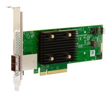 BROADCOM HBA 9500-8e Tri-Mode - Speicher-Controller - 8 Sender/Kanal - SATA 6Gb/s / SAS 12Gb/s / PCIe 4.0 (NVMe)