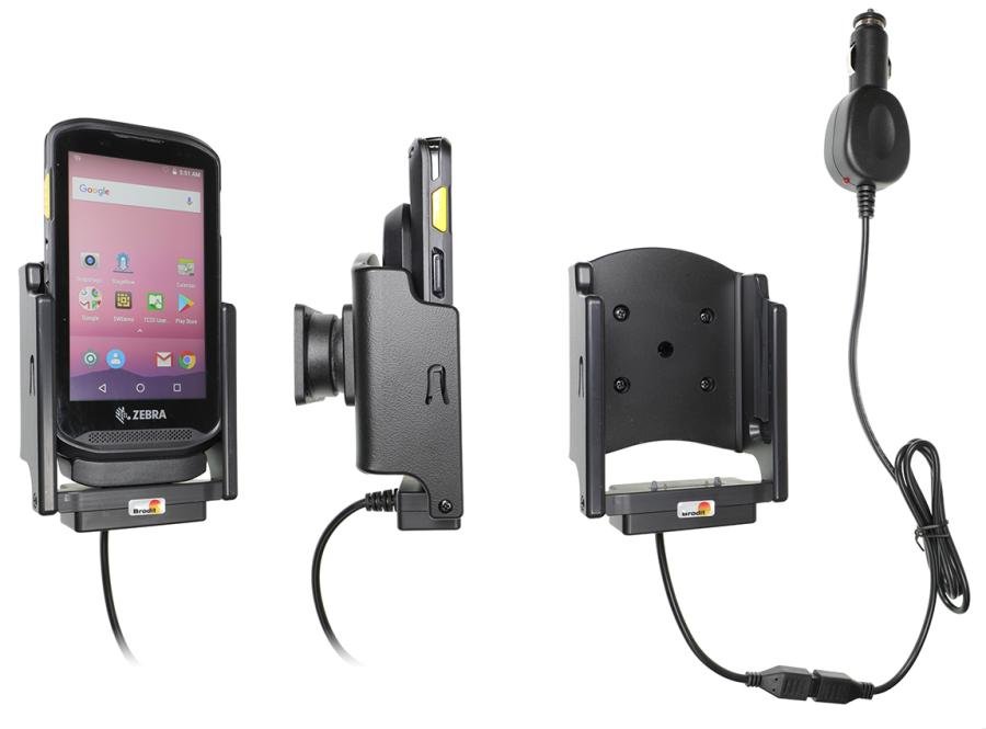 Brodit 712029 - Handheld mobiler Computer - Aktive Halterung - Auto - Schwarz