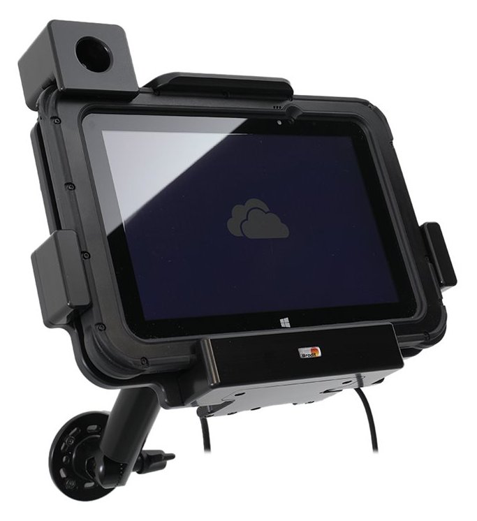 Brodit 736267 - Tablet/UMPC - Aktive Halterung - Auto/Innenbereich - Schwarz