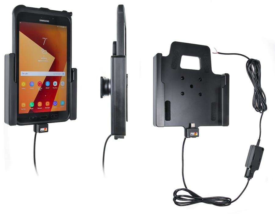 Brodit Active holder for fixed installation - Fahrzeughalterung/Ladegerät für Tablet