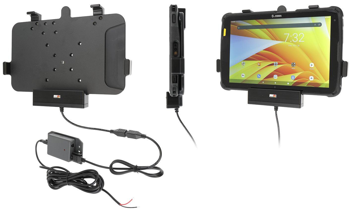 Brodit Aktiv Halterung für eine feste Installation - Zebra ET45 10