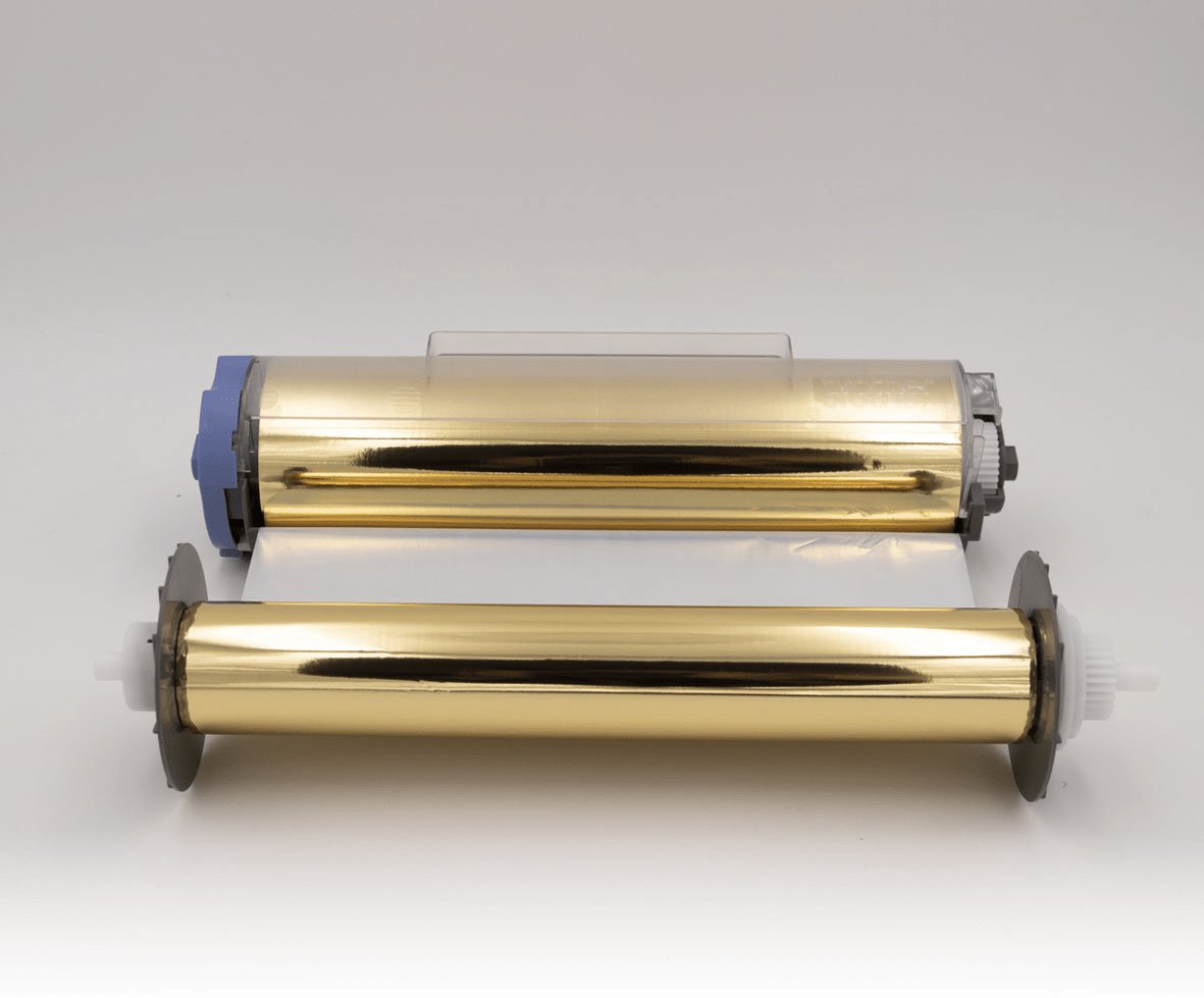 Brother Folie - glänzend - Gold - Rolle (22,3 cm x 120 m)
