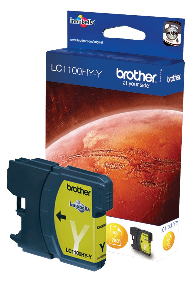Brother LC1100HYY - Hohe Ergiebigkeit - Gelb
