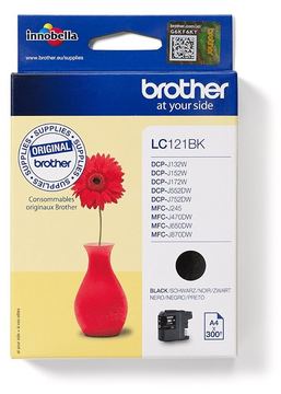 Brother LC121BK - Schwarz - Original - Tintenpatrone von LumaTech
