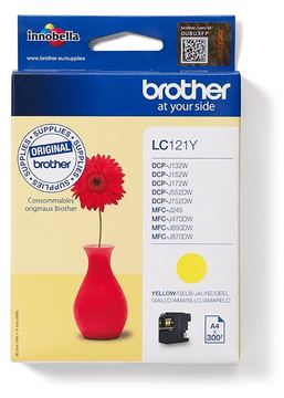 Brother LC121Y - Gelb - Original - Tintenpatrone von LumaTech