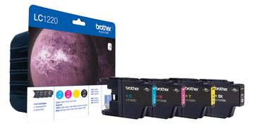 Brother LC1220VALBPDR - Schwarz, Gelb, Cyan, Magenta von LumaTech