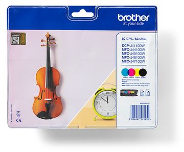 Brother LC127XL Value Pack - 4er-Pack - mit hoher Kapazität von LumaTech