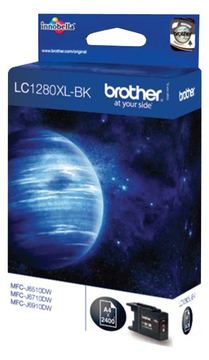 Brother LC1280XLBK - Schwarz - Original - Tintenpatrone von LumaTech