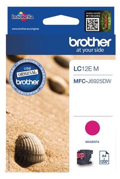 Brother LC12EM - XL-Kapazität - Magenta - Original von LumaTech