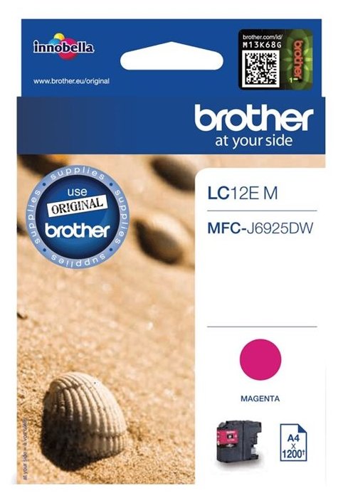 Brother LC12EM - XL-Kapazität - Magenta - Original