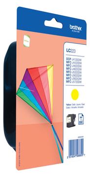 Brother LC223YBP - Gelb - original - Blisterverpackung von LumaTech
