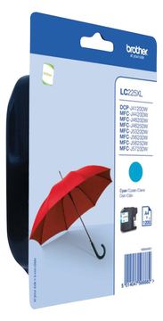 Brother LC225XLCBP - Hohe Ergiebigkeit - Cyan von LumaTech