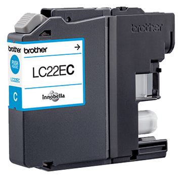 Brother LC22EC - Sehr hohe Ergiebigkeit - Cyan von LumaTech