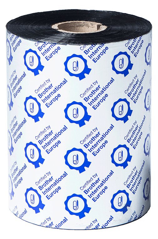 Brother Premium - Schwarz - 110 mm x 600 m - Farbband (Packung mit 6)
