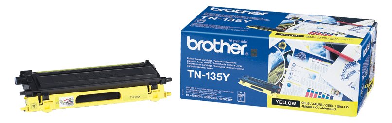 Brother TN135Y - Gelb - Original - Tonerpatrone
