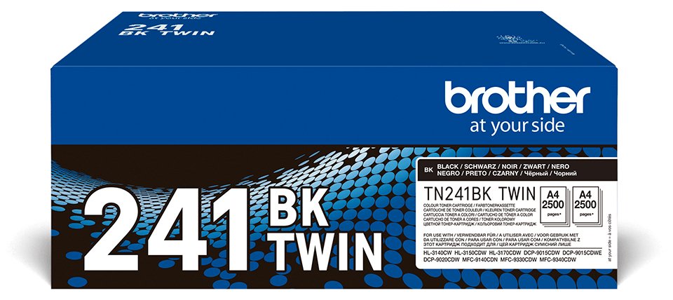 Brother TN241BK - 2er-Pack - Schwarz - original