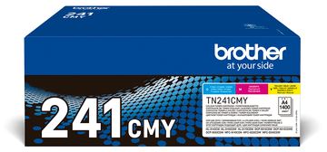 Brother TN241CMY - 3er-Pack - Gelb, Cyan, Magenta von LumaTech