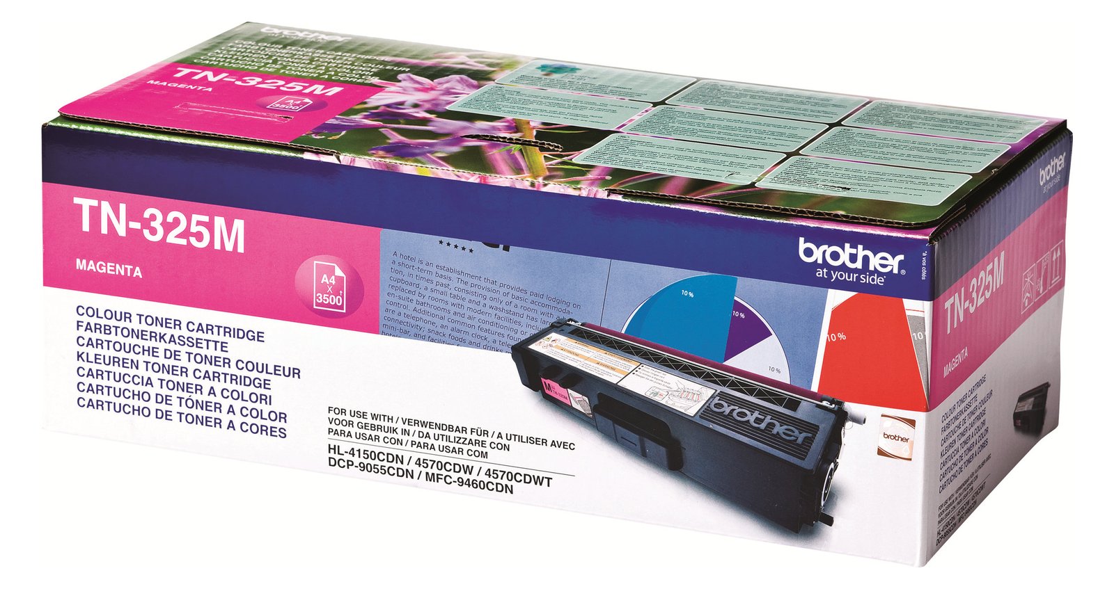 Brother TN325m - Magenta - Original - Tonerpatrone