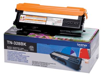 Brother TN328BK - Schwarz - Original - Tonerpatrone von LumaTech