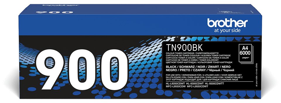 Brother TN900BK - Schwarz - Original - Tonerpatrone