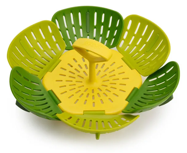 Joseph Joseph Bloom - Standard Dampfgarerkorb - Silikon - Grün - 16 cm - 100 mm - 1 Korb/Körbe, Ansicht 2