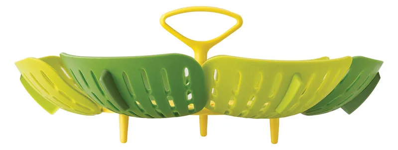 Joseph Joseph Bloom - Standard Dampfgarerkorb - Silikon - Grün - 16 cm - 100 mm - 1 Korb/Körbe, Ansicht 3