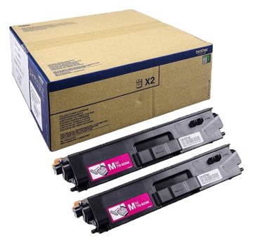 Brother TN900M - 2er-Pack - Magenta - original von LumaTech