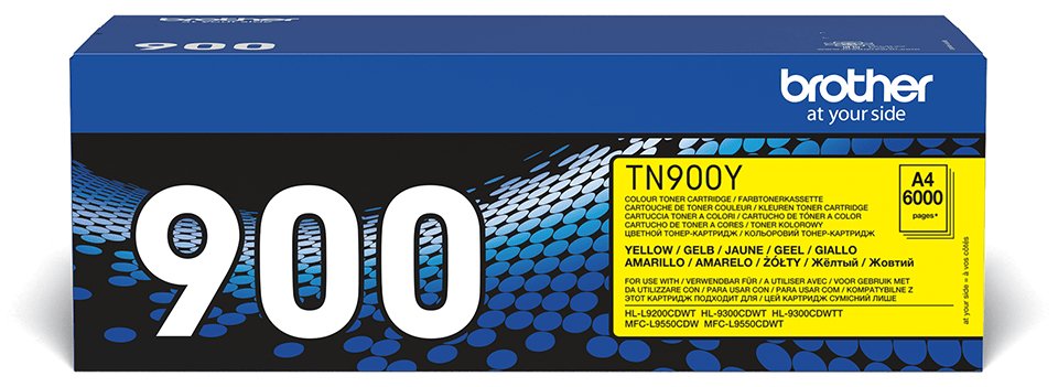 Brother TN900y - Gelb - Original - Tonerpatrone