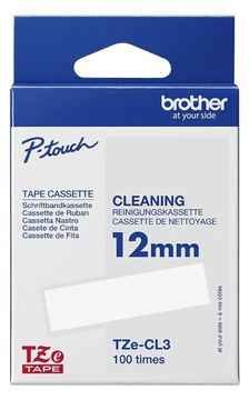 Brother TZe-CL3 - Rolle (1,2 cm) 1 Kassette(n) Reinigungsband von LumaTech