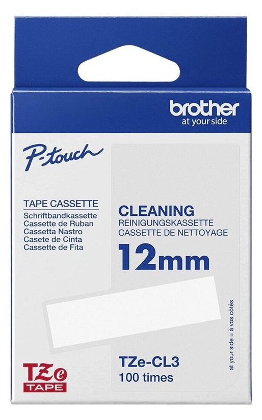 Brother TZe-CL3 - Rolle (1,2 cm) 1 Kassette(n) Reinigungsband