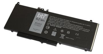 BTI 6MT4T-BTI - Laptop-Batterie (gleichwertig mit: Dell 451-BBTW, Dell 0C1P4, Dell 7V69Y, Dell 451-BBUN, Dell 451-BBUQ von LumaTech
