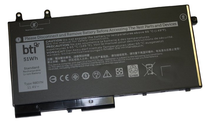 BTI Laptop-Batterie - Lithium-Polymer - 3 Zellen