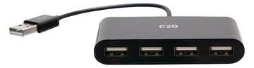 C2G 4-Port USB Hub - USB 2.0 Hub - USB Multiport Hub von LumaTech