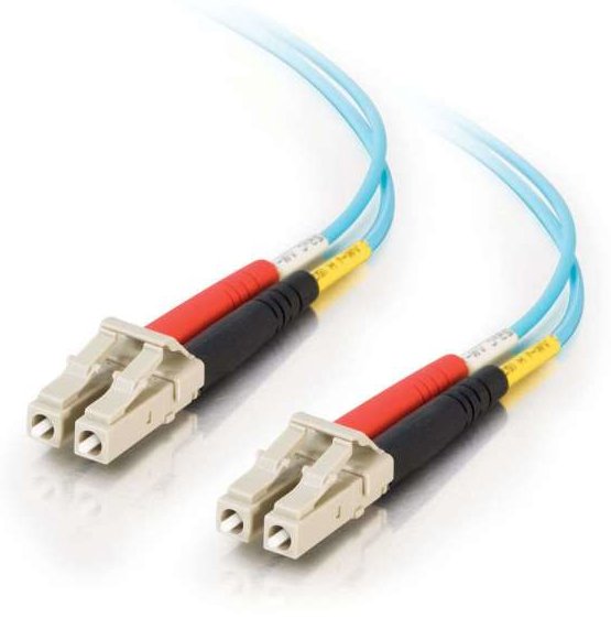 C2G LC-LC 10Gb 50/125 OM3 Duplex Multimode PVC Fiber Optic Cable (LSZH)