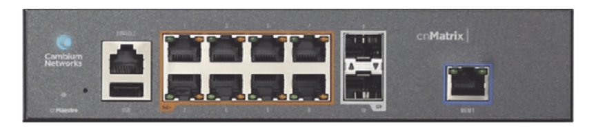 Cambium Networks cnMatrix EX1010-P - Managed - L2/L3 - Gigabit Ethernet (10/100/1000) - Power over Ethernet (PoE)