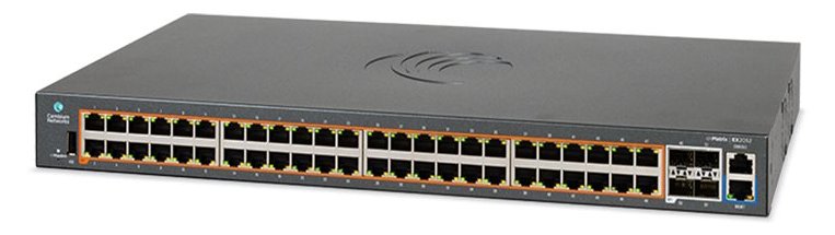 Cambium Networks cnMatrix EX2052 - Switch - L3 - managed - 48 x 10/100/1000 + 4 x SFP+ (Uplink)