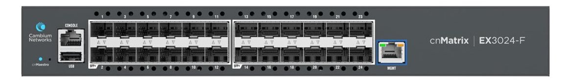 Cambium Networks cnMatrix EX3024F Fiber Aggregation Switch - Switch - Glasfaser (LWL)