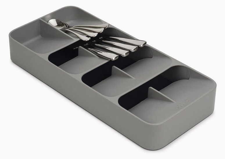 Joseph Joseph DrawerStore - Einschub - Schrankschublade - Besteck - Grau - Rechteck - 176 mm
