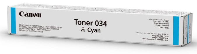 Canon 034 - Cyan - Original - Tonerpatrone - für ImageCLASS MF810Cdn, MF820Cdn