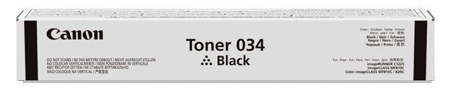 Canon 034 - Schwarz - original - Tonerpatrone